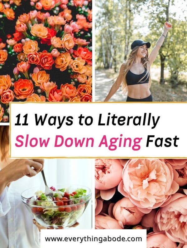 how to slow aging fast