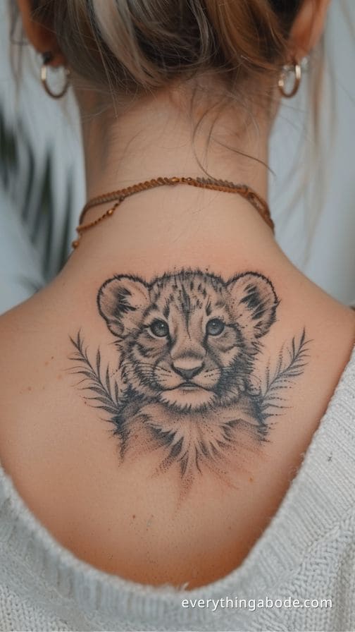 lion tattoo ideas for women