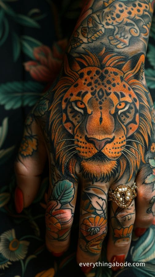 lion tattoo ideas for women