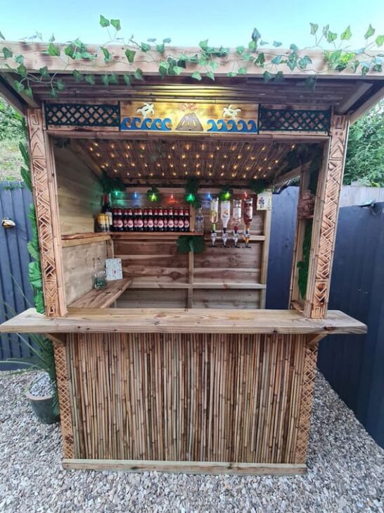 17 Fun Tiki Bar Ideas for Your Backyard (or Indoors!) - Everything Abode