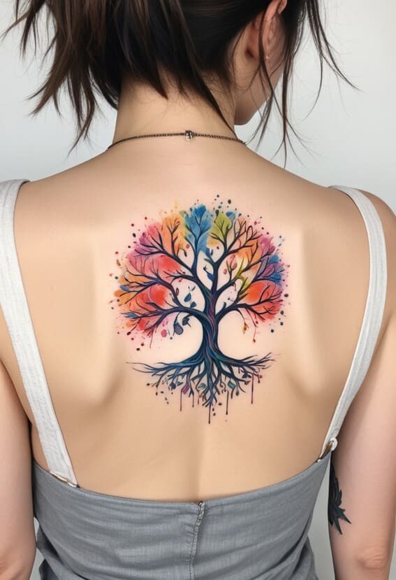 back tattoo ideas for women tree of life tattoo