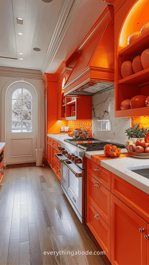 50+ Orange Kitchen Ideas to Get You Inspired - Everything Abode