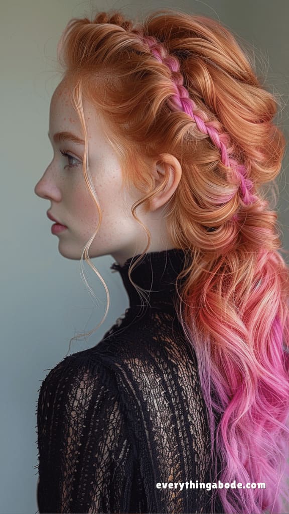 Gorgeous Pink Hairstyle Ideas
