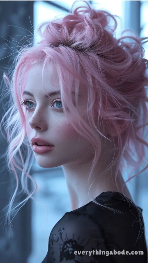pink hairstyle ideas