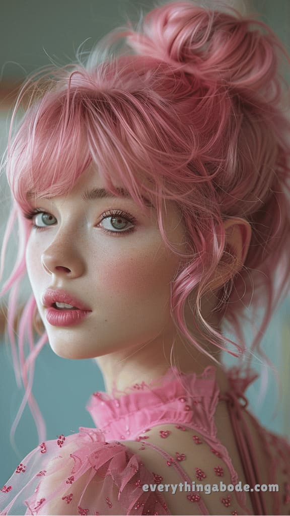 Gorgeous Pink Hairstyle Ideas