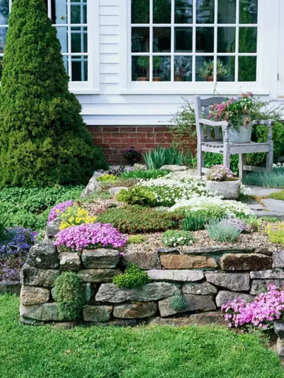 Build a Beautiful Front Yard Rock Garden