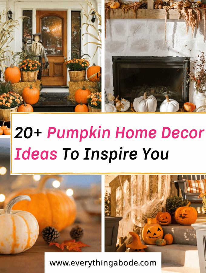 Stylish Pumpkin Home Decor Ideas For Fall