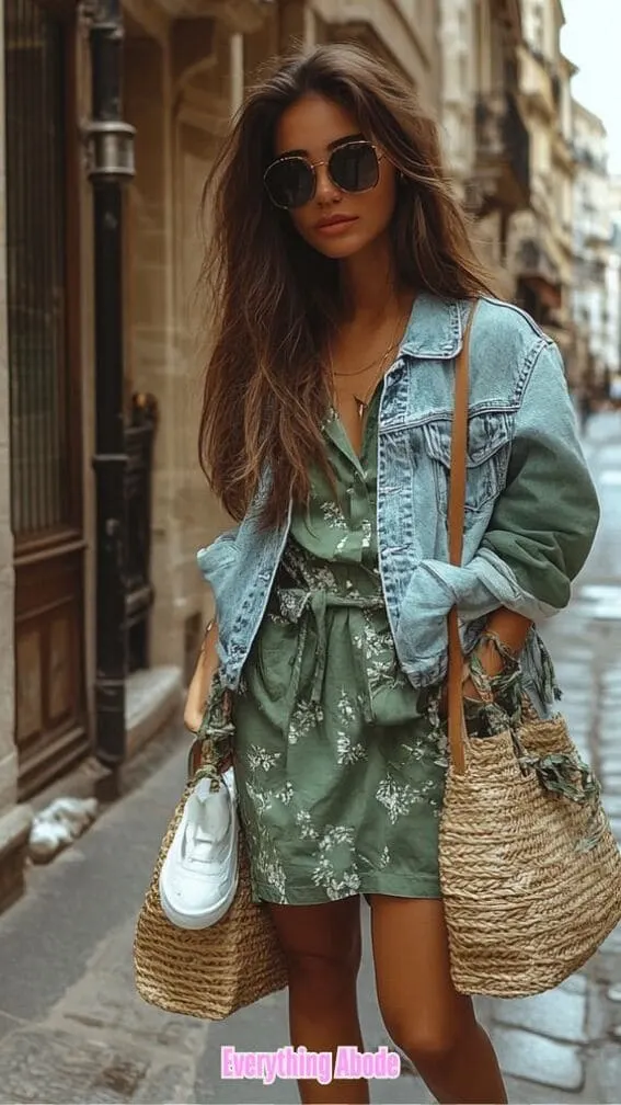 denim jacket outfit 