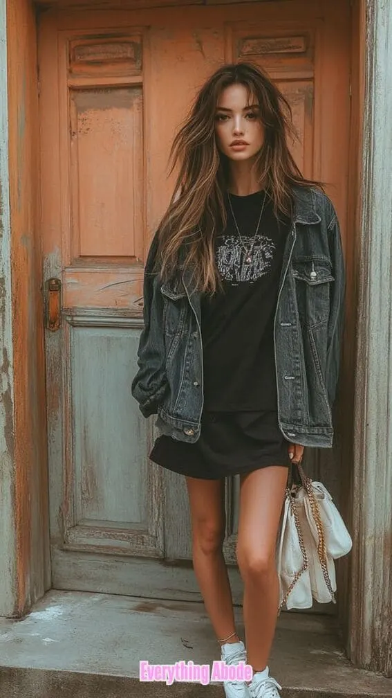 denim jacket outfit ideas