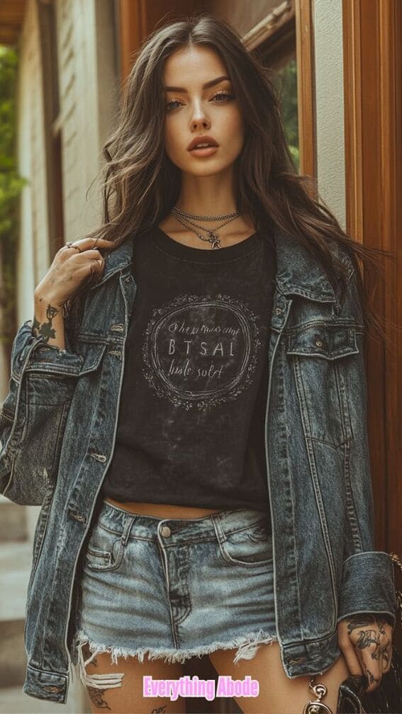 denim jacket outfit ideas