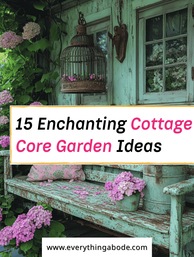 Enchanting Cottage Core Garden Ideas