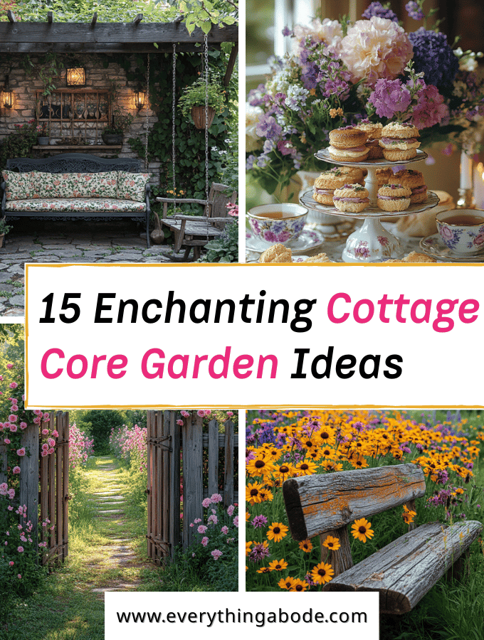 Enchanting Cottage Core Garden Ideas