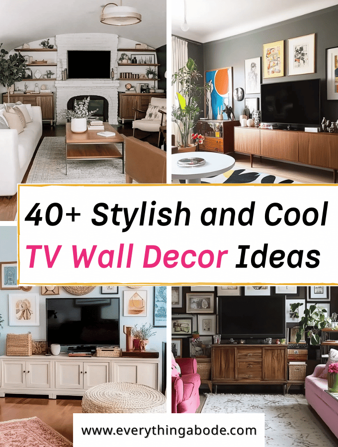 TV Wall Decor Ideas for a Modern Home