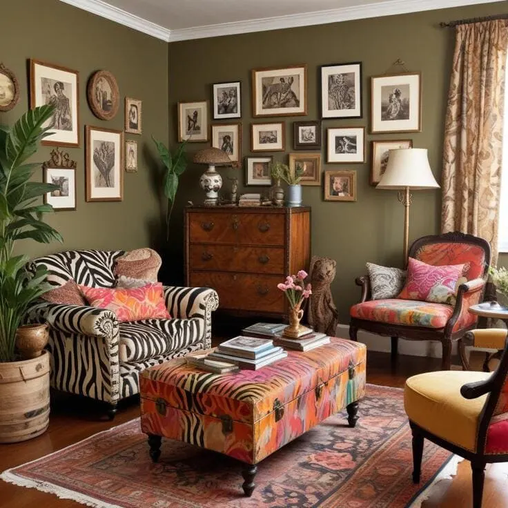 Maximalist Living Room