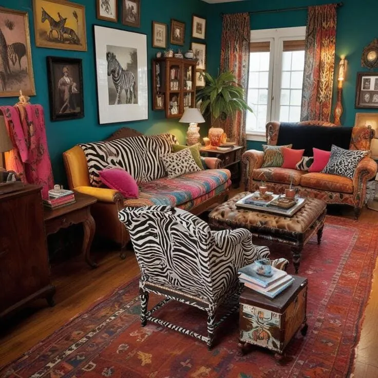 Maximalist Living Room