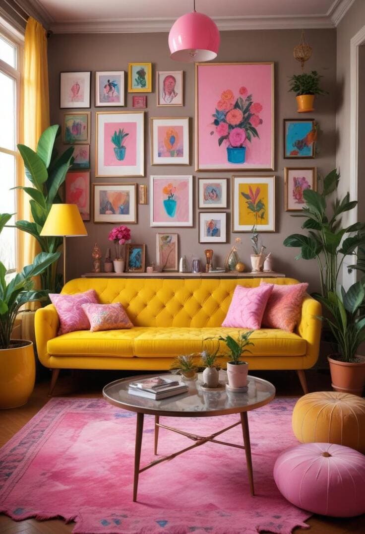 Maximalist Living Room