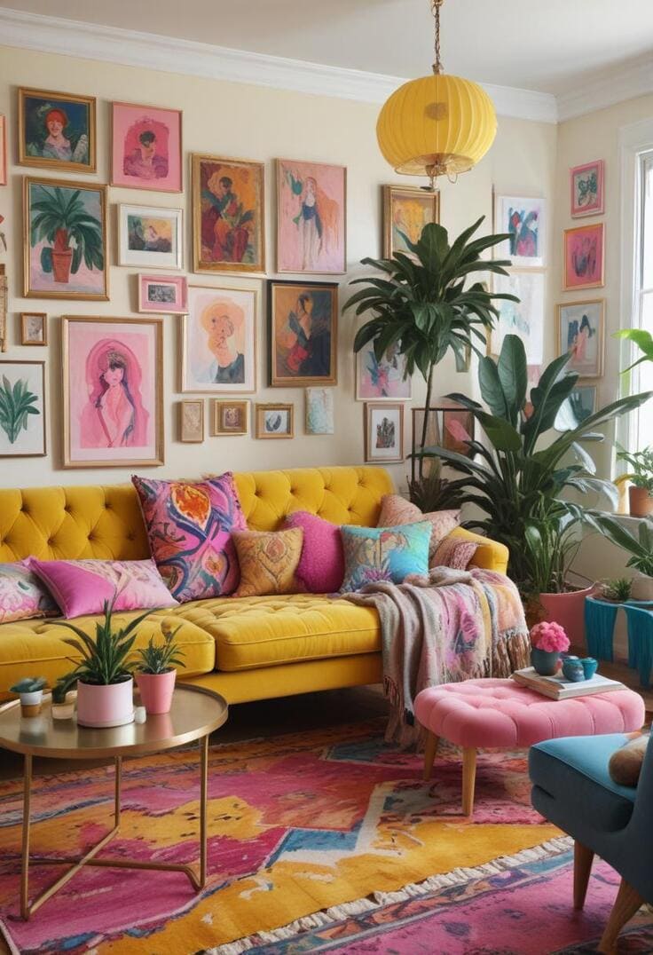 Maximalist Living Room