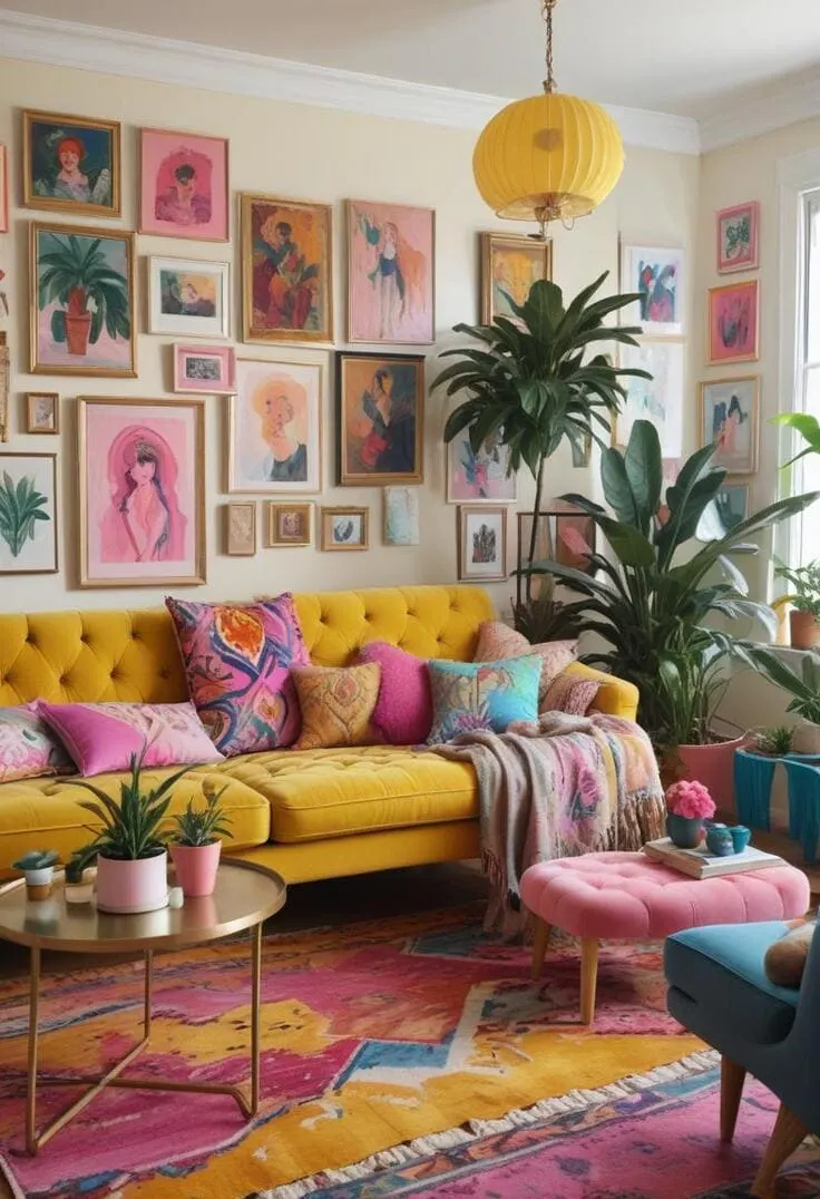 Maximalist Living Room