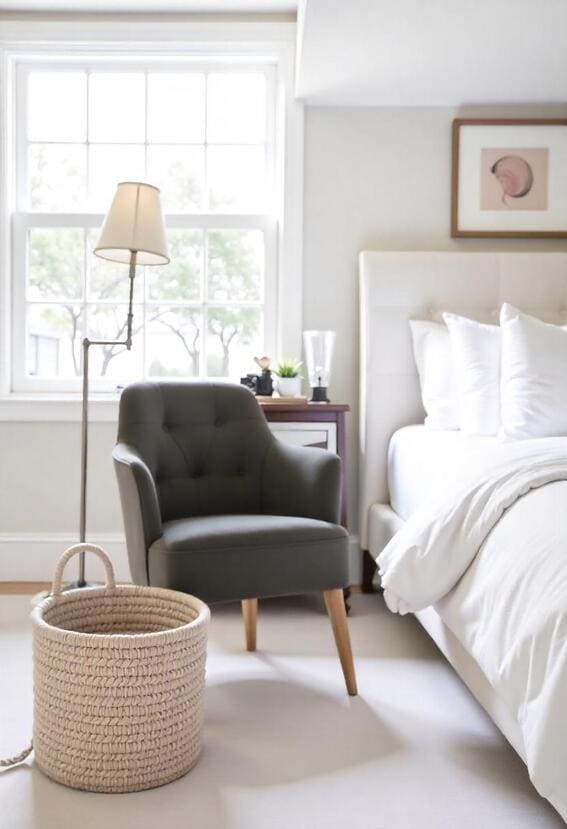 scandinavian bedroom