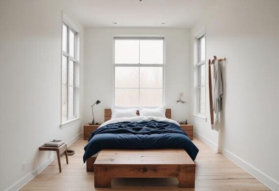 scandinavian bedroom