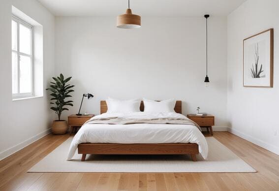 Scandinavian bedroom