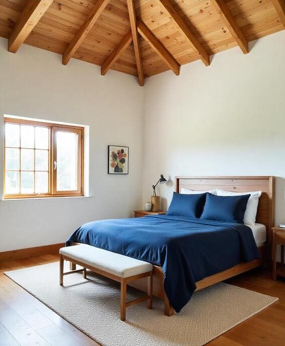 scandinavian bedroom