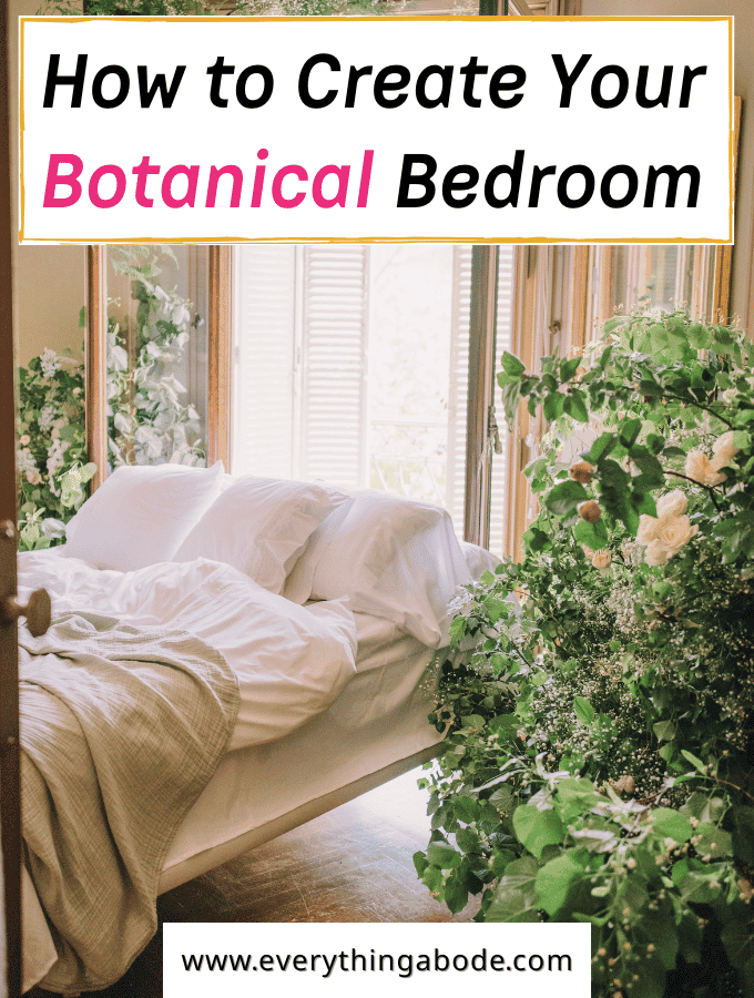 botanical bedroom