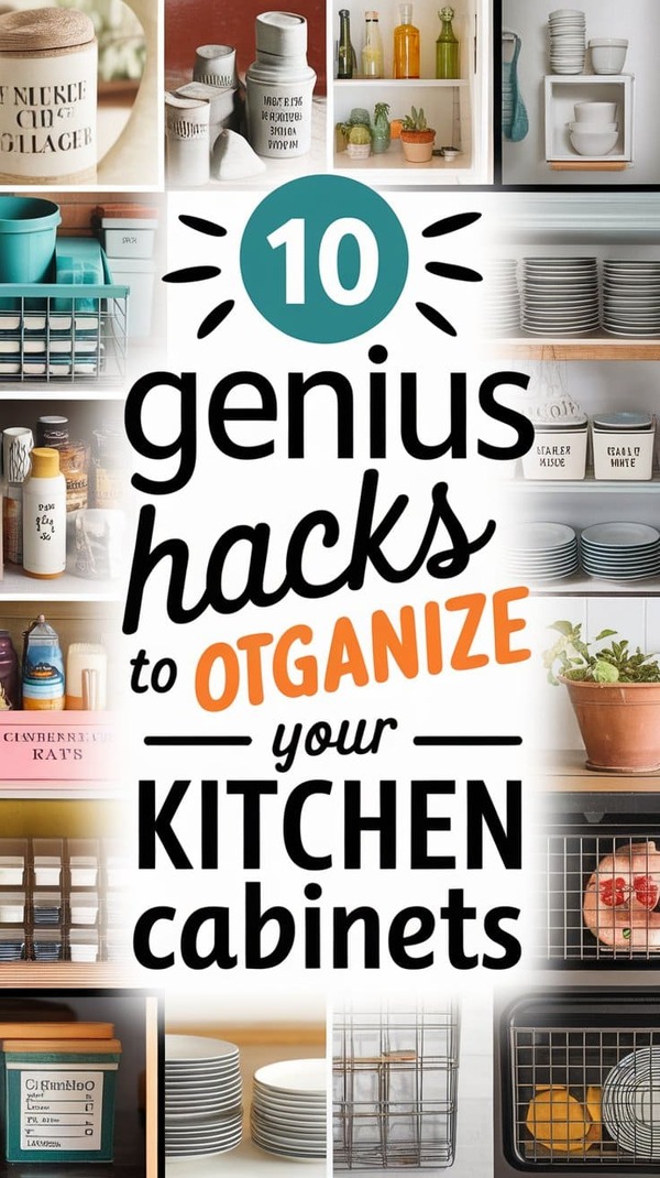 Hacks to Organize Your Kitchen Cabinets