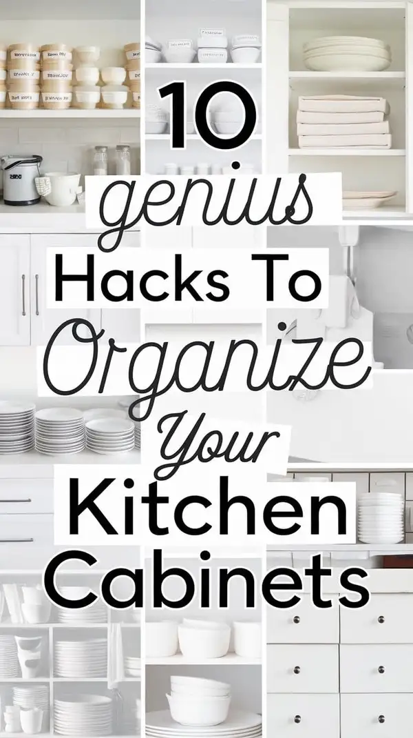 Hacks to Organize Your Kitchen Cabinets