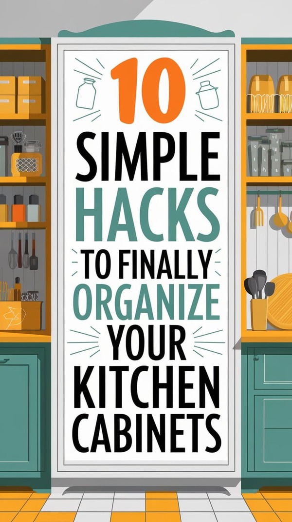 Hacks to Organize Your Kitchen Cabinets