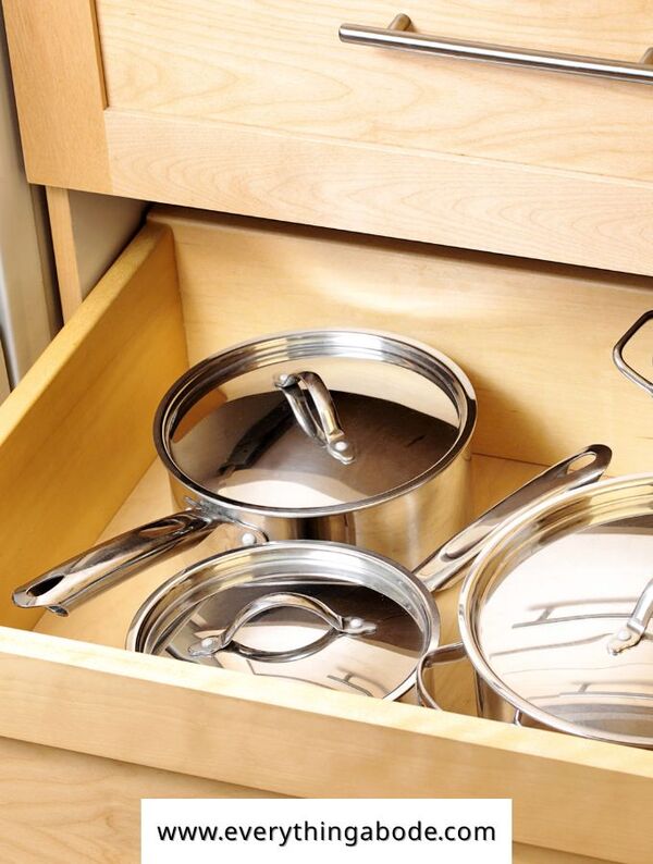 organize kitchen cabinets