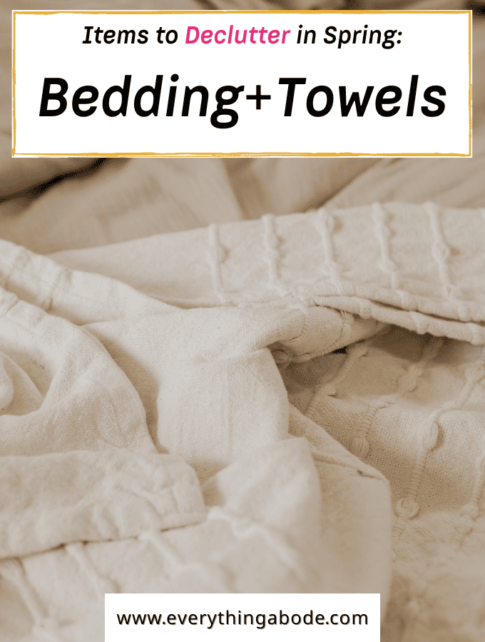 Worn-Out Bedding and Towels