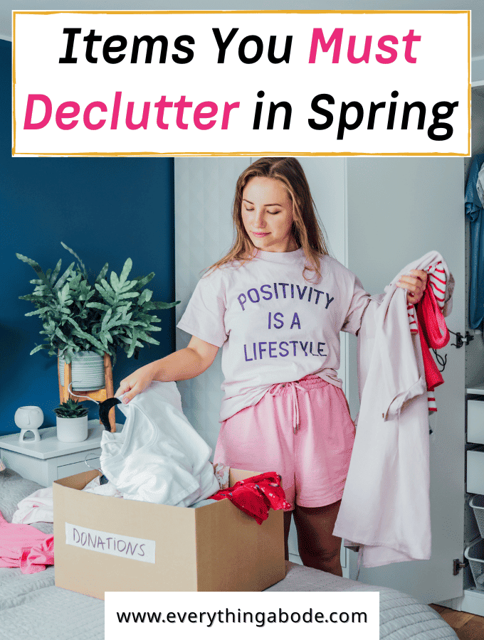 spring decluttering